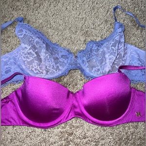 LIKE NEW Savage X Fenty bras x2 34D